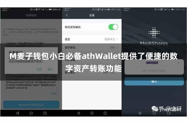 M麦子钱包小白必备athWallet提供了便捷的数字资产转账功能